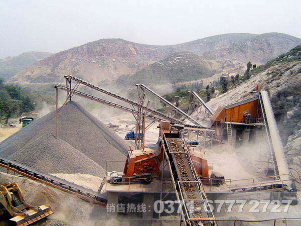 鐵礦石破碎生產(chǎn)線全套配置與礦物粒度的關系