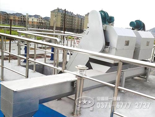 螺旋輸送機工作現場 螺旋輸送機工作現場