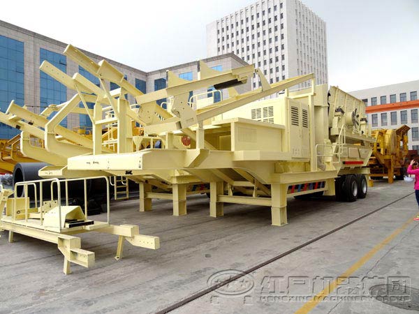 紅星牌移動(dòng)式破碎站 紅星牌移動(dòng)式破碎站