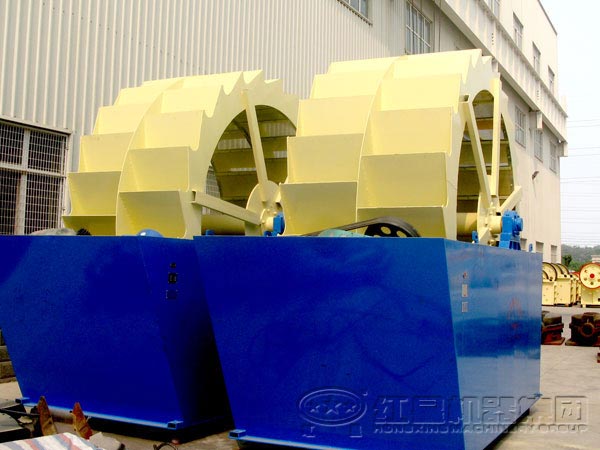 輪斗式洗砂機(jī) 輪斗式洗砂機(jī)