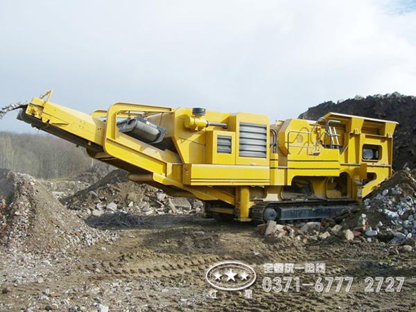 履帶式液壓驅(qū)動移動破碎站 履帶式液壓驅(qū)動移動破碎站