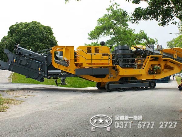 履帶式液壓驅(qū)動移動破碎站 履帶式液壓驅(qū)動移動破碎站