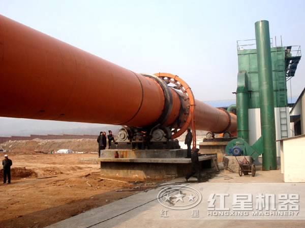 氣燒石灰回轉(zhuǎn)窯客戶安裝現(xiàn)場 氣燒石灰回轉(zhuǎn)窯客戶安裝現(xiàn)場