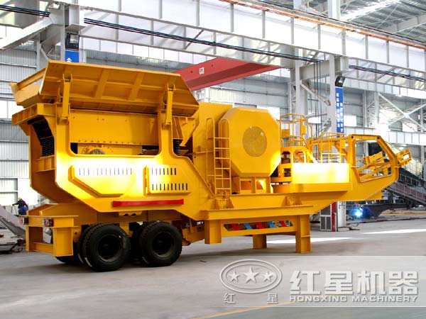 新型輪胎式移動破碎站市場售價多少錢一臺？