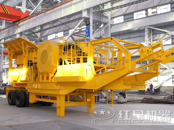 建筑垃圾移動(dòng)粉碎機(jī)