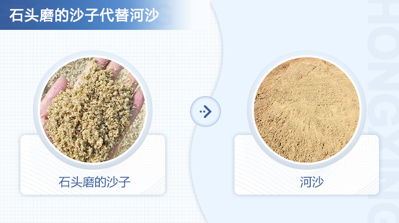 用石頭磨的沙子能頂替河沙 用石頭磨的沙子能頂替河沙