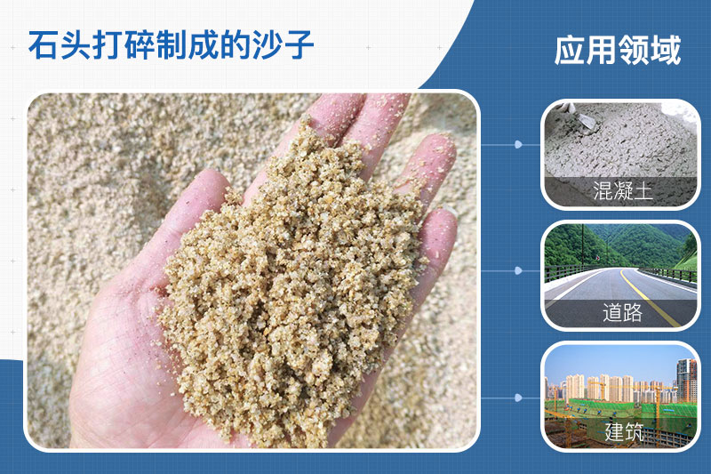 石頭打碎制成的沙子應(yīng)用領(lǐng)域 石頭打碎制成的沙子應(yīng)用領(lǐng)域