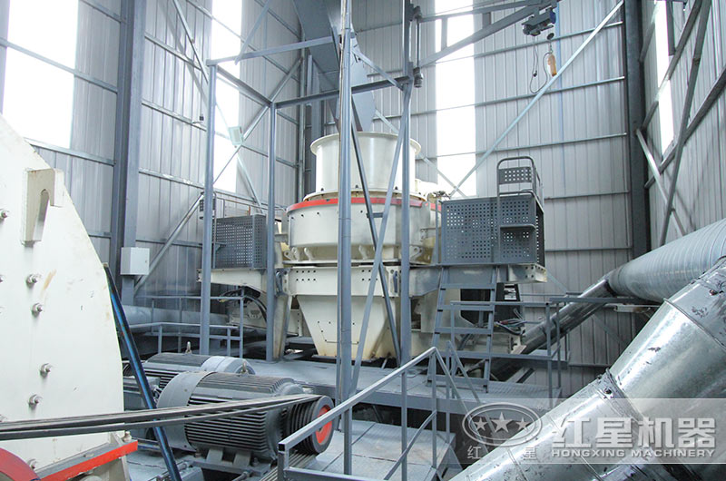 HVI沖擊式制砂整形機(jī)工作現(xiàn)場(chǎng) HVI沖擊式制砂整形機(jī)工作現(xiàn)場(chǎng)