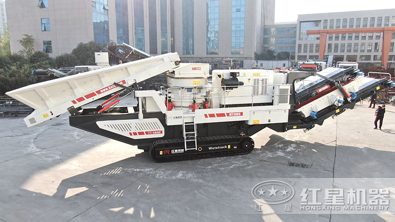 移動石頭破碎機(jī) 移動石頭破碎機(jī)
