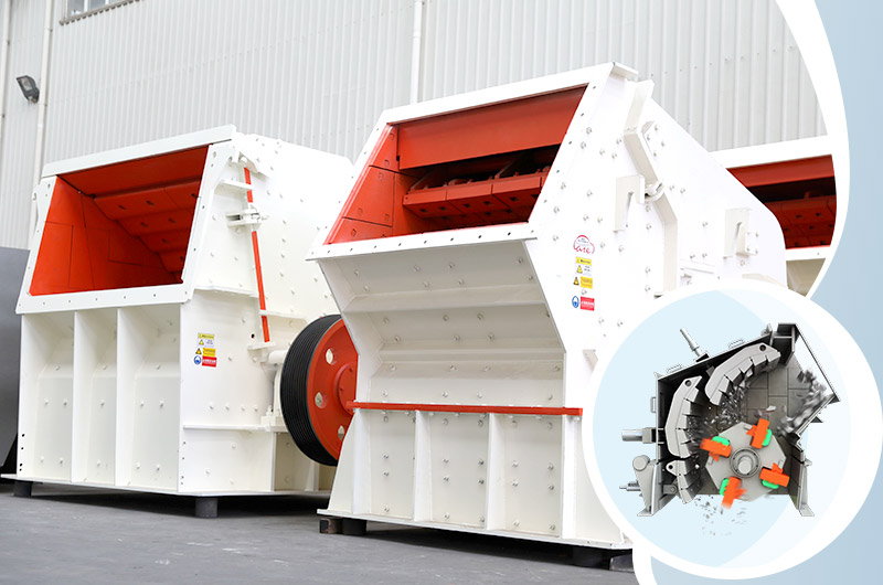 反擊式破碎機種類多、型號全