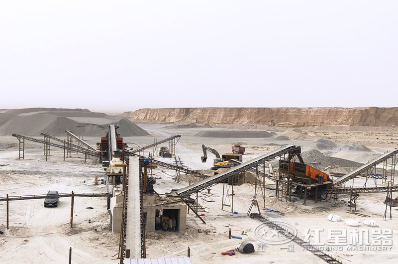 白云石制砂生產(chǎn)線價格多少？附工藝流程圖