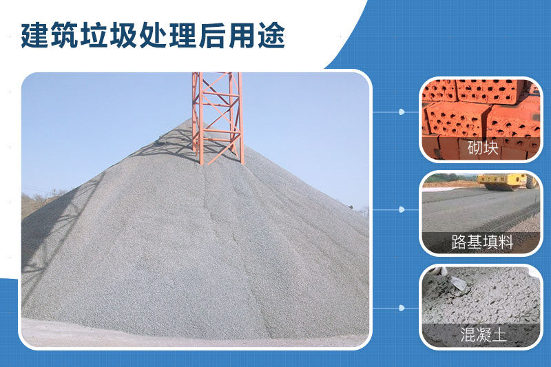 建筑垃圾處理后用途 建筑垃圾處理后用途