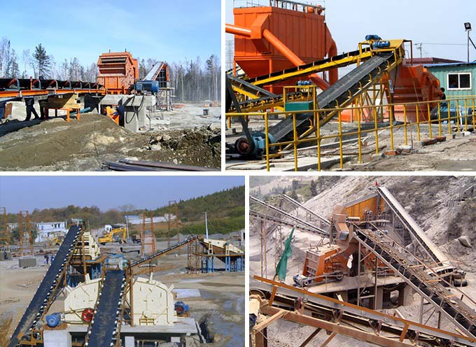 反擊式破碎機現(xiàn)場 反擊式破碎機現(xiàn)場