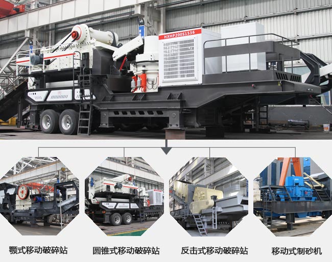 移動(dòng)破碎站分類 移動(dòng)破碎站分類