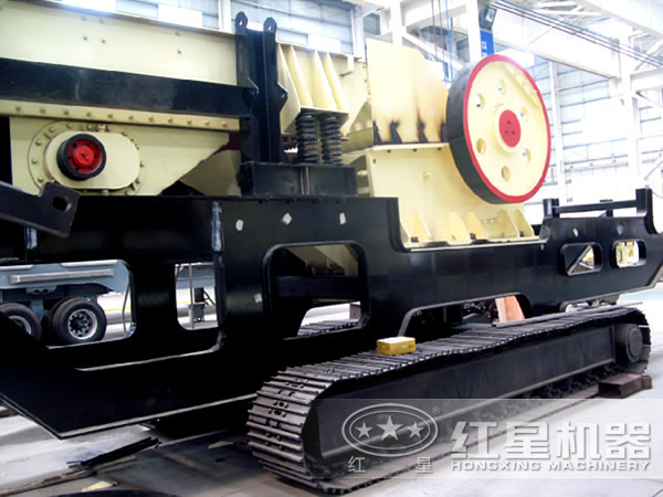 履帶式液壓驅(qū)動(dòng)移動(dòng)破碎站 履帶式液壓驅(qū)動(dòng)移動(dòng)破碎站