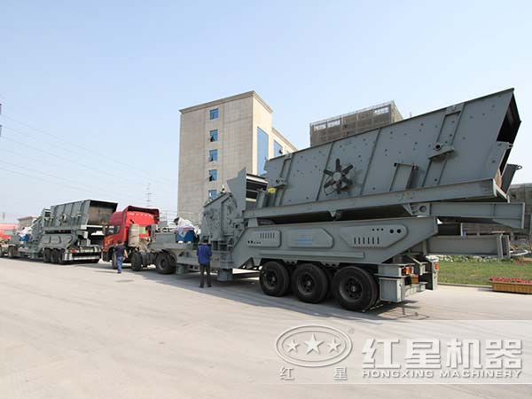 紅星大型移動(dòng)破碎站生產(chǎn)廠家 紅星大型移動(dòng)破碎站生產(chǎn)廠家