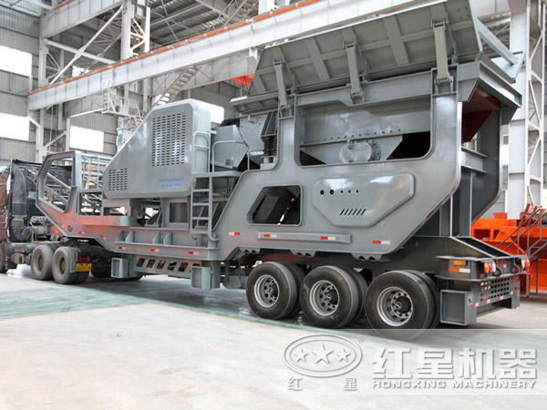 建筑垃圾移動破碎站 建筑垃圾移動破碎站