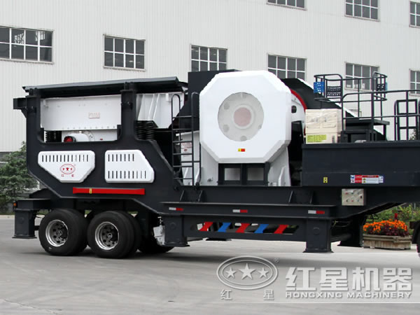 輪胎式移動破碎機 輪胎式移動破碎機