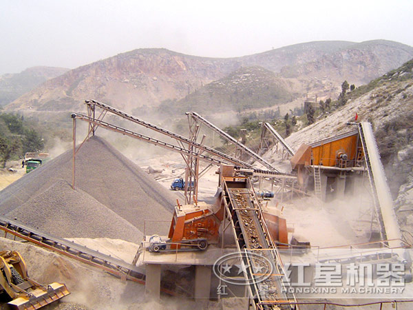 石子生產(chǎn)線加工客戶現(xiàn)場 石子生產(chǎn)線加工客戶現(xiàn)場