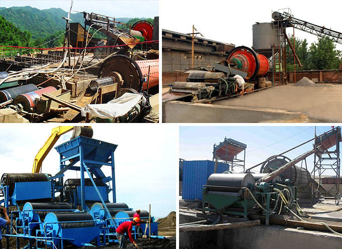 錳礦干式磁選機(jī)工作現(xiàn)場(chǎng) 錳礦干式磁選機(jī)工作現(xiàn)場(chǎng)