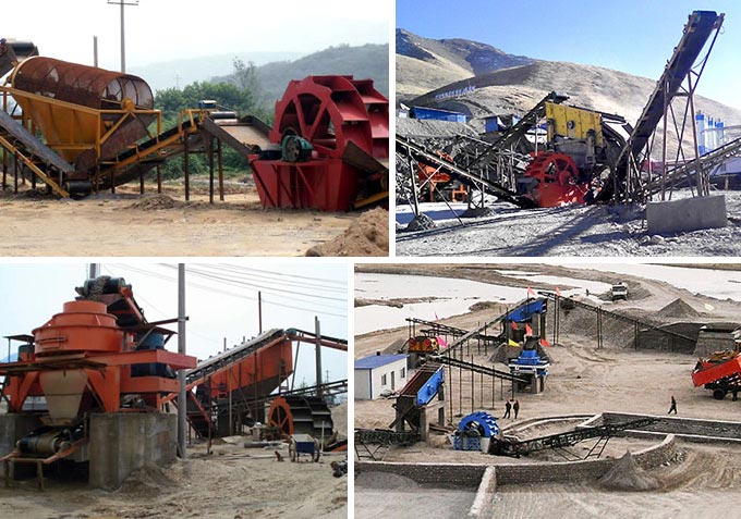 紅星輪斗式洗砂機(jī)作業(yè)客戶現(xiàn)場 紅星輪斗式洗砂機(jī)作業(yè)客戶現(xiàn)場