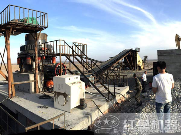花崗巖破碎生產(chǎn)線客戶現(xiàn)場(chǎng)實(shí)拍 花崗巖破碎生產(chǎn)線客戶現(xiàn)場(chǎng)實(shí)拍