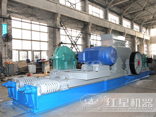 高爐礦渣對輥式破碎機生產(chǎn)車間 高爐礦渣對輥式破碎機生產(chǎn)車間