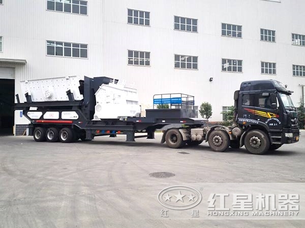 時(shí)產(chǎn)400噸流動汽車載式碾石機(jī)多少錢一臺？