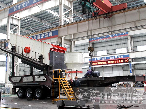 HX3S216GYS400移動(dòng)破碎站 HX3S216GYS400移動(dòng)破碎站