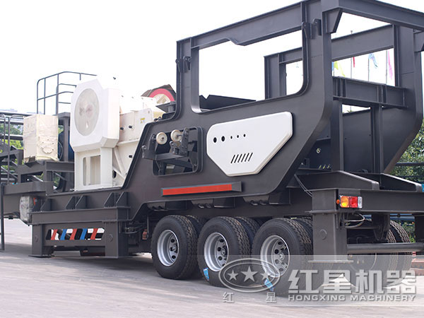 自行式石子破碎機(jī)，車載移動(dòng)就是方便