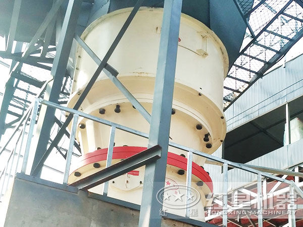 與圓錐破相較，再高硬度的石料也完敗