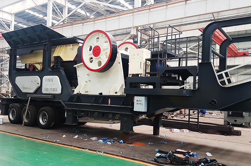 車載流動(dòng)破碎石仔機(jī)，一體式作業(yè)，碎石更輕松