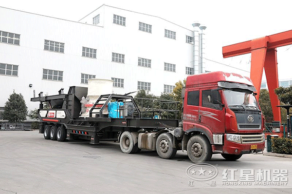 紅星柴油小型流動(dòng)石子破碎機(jī)發(fā)貨 紅星柴油小型流動(dòng)石子破碎機(jī)發(fā)貨