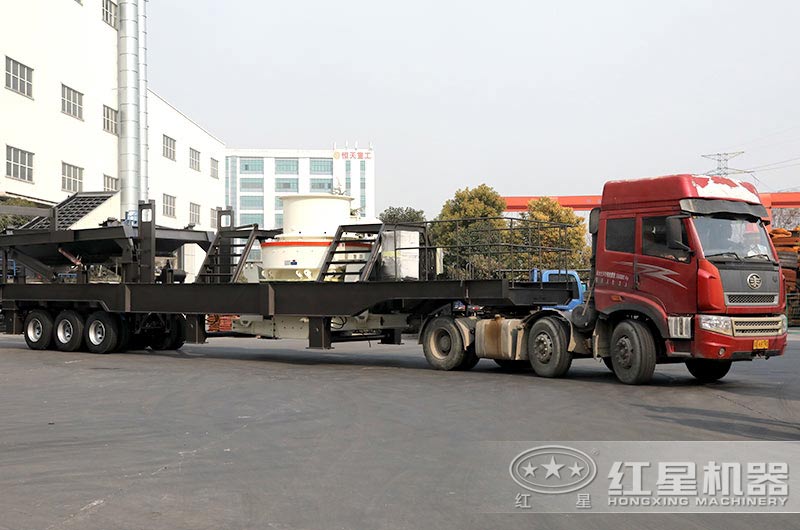 時(shí)產(chǎn)70噸河沙移動制砂機(jī)發(fā)貨現(xiàn)場 時(shí)產(chǎn)70噸河沙移動制砂機(jī)發(fā)貨現(xiàn)場