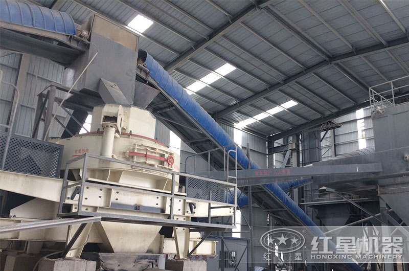 密封輸送的環(huán)保制砂現(xiàn)場 密封輸送的環(huán)保制砂現(xiàn)場