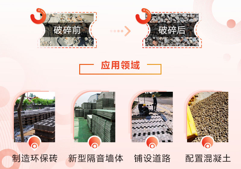 混凝土粉碎后的廣泛用途 混凝土粉碎后的廣泛用途