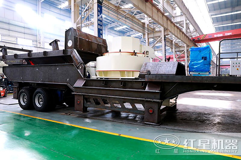 移動(dòng)制砂機(jī)車間組裝圖 移動(dòng)制砂機(jī)車間組裝圖