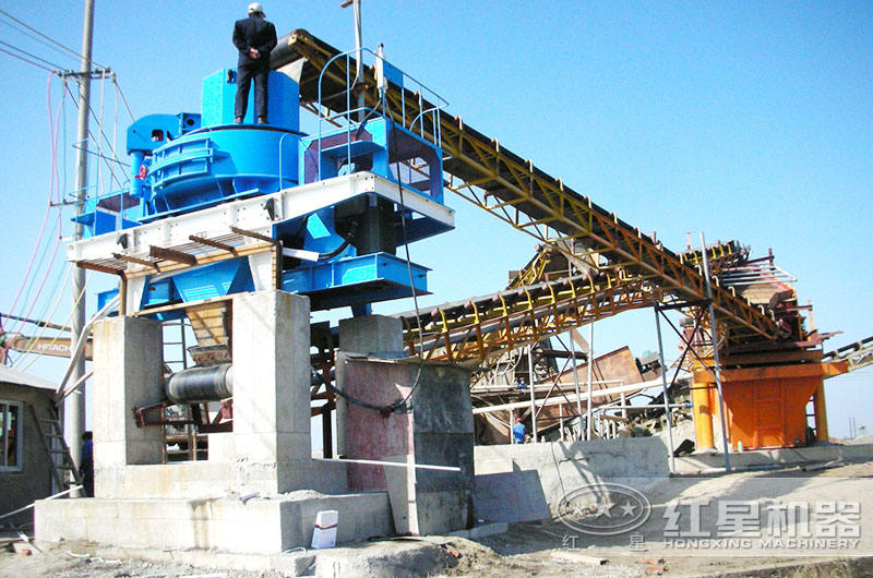 制砂生產(chǎn)線客戶現(xiàn)場(chǎng) 制砂生產(chǎn)線客戶現(xiàn)場(chǎng)