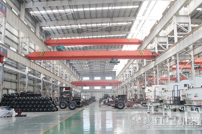 紅星機器石子設(shè)備生產(chǎn)基地之一 紅星機器石子設(shè)備生產(chǎn)基地之一