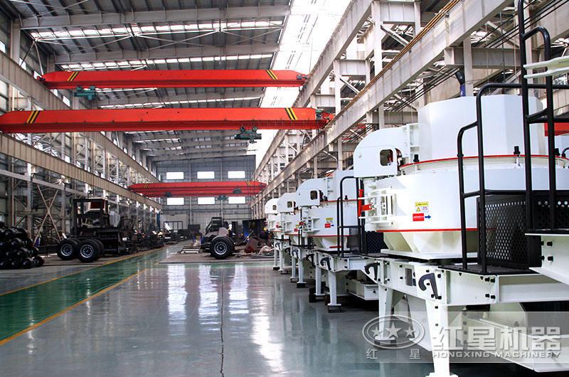 細碎設(shè)備制砂機生產(chǎn)車間 細碎設(shè)備制砂機生產(chǎn)車間