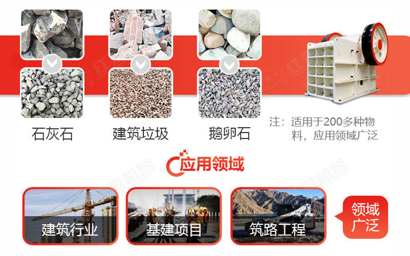 顎式破碎機應(yīng)用領(lǐng)域 顎式破碎機應(yīng)用領(lǐng)域