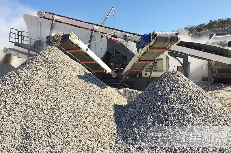 巨石經(jīng)移動履帶破碎設(shè)備處理后的兩種成品效果圖 巨石經(jīng)移動履帶破碎設(shè)備處理后的兩種成品效果圖