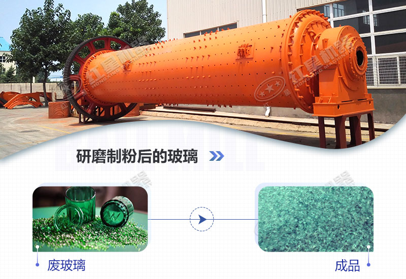球磨機可以磨玻璃粉嗎？若可以大概前期需投多少錢