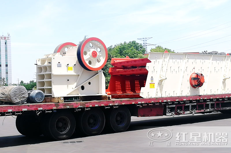 成套建筑石子破碎機(jī)裝車發(fā)貨 成套建筑石子破碎機(jī)裝車發(fā)貨