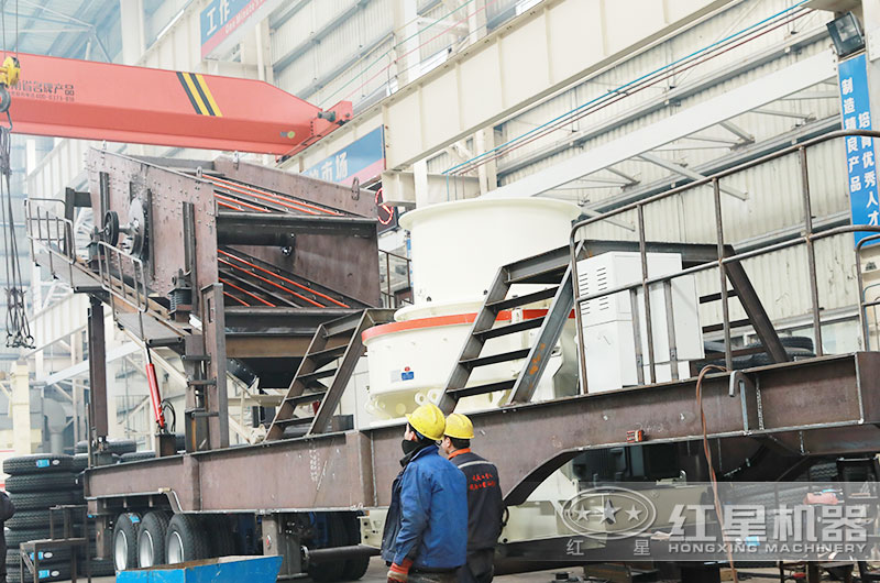 配置HVI系列的移動(dòng)制砂機(jī)生產(chǎn)車間 配置HVI系列的移動(dòng)制砂機(jī)生產(chǎn)車間