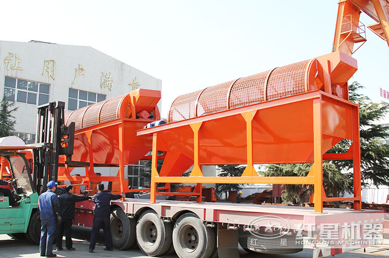 滾筒篩發(fā)貨現(xiàn)場(chǎng) 滾筒篩發(fā)貨現(xiàn)場(chǎng)