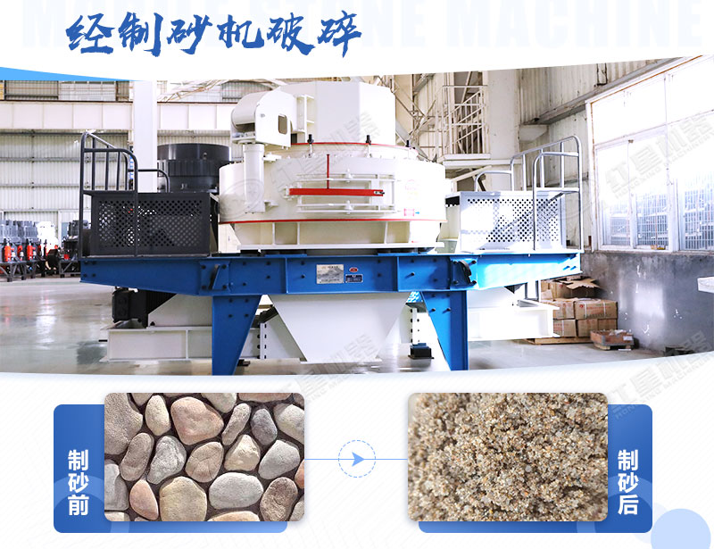 制砂機(jī)的沙子質(zhì)量如何？能否用于混凝土路面？