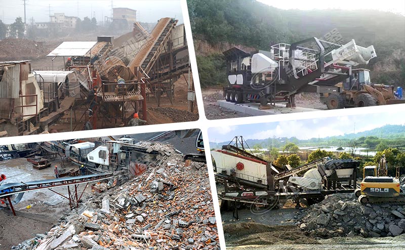 部分建筑垃圾再利用破碎現(xiàn)場(chǎng) 部分建筑垃圾再利用破碎現(xiàn)場(chǎng)