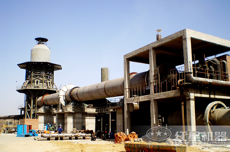 生產(chǎn)線中的核心煅燒設備