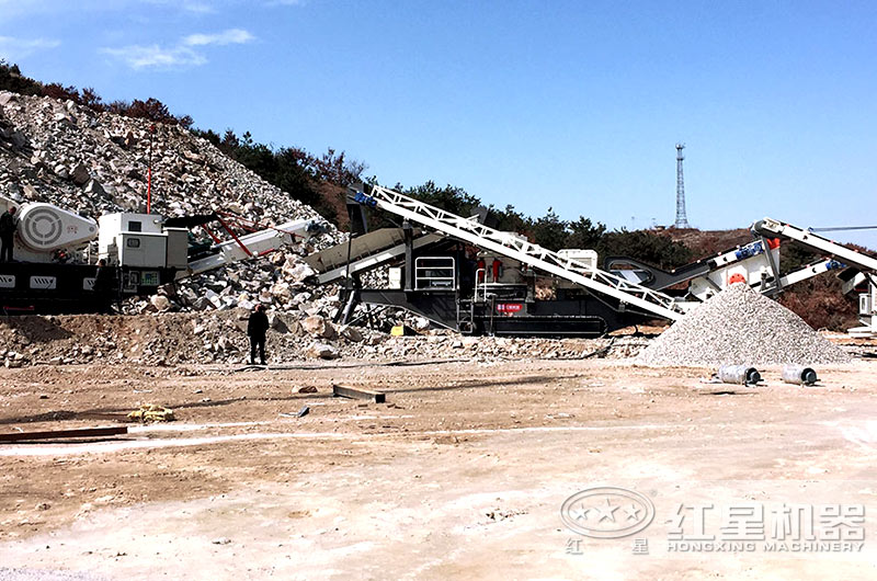 碎石自動生產(chǎn)線現(xiàn)場 碎石自動生產(chǎn)線現(xiàn)場